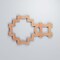 Ekena Millwork Extra Small Cordova Decorative Fretwork Wood Wall Panels, Cherry, 11 1/8"W x 7 3/8"H x 3/8"T WALW08X08X0375CRVCH - alternate 6